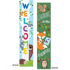 Classroom Banner | Welcome / Learning is an adventure Banner.