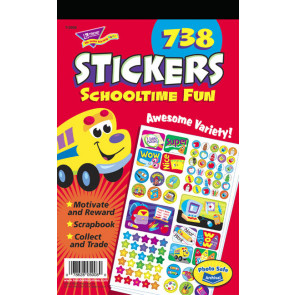 School-time Fun Sticker Pad for Kids