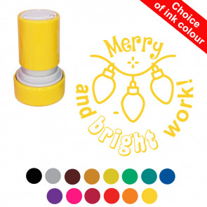 Teacher stampers | Courage Continue ! / Keep it up! French Marking Self-inking Stamp