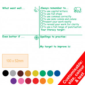 School Stamper | Literacy Target and Feedback Teacher Stamp
