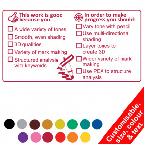 School Stamper | Art Teacher Feedback & EBI Large School Stamp