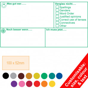 MFL Stamps | German Language Large Stamp