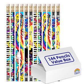 Bulk Kids Pencils | 144 x Mega Music Pencils