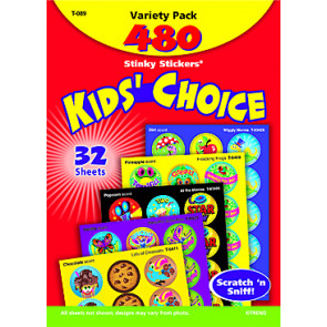 Smelly Stickers | Kids Choice Smelly Stickers Variety Pack