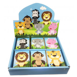 Class Gifts | 48 x Jungle Animals Mini Notepads