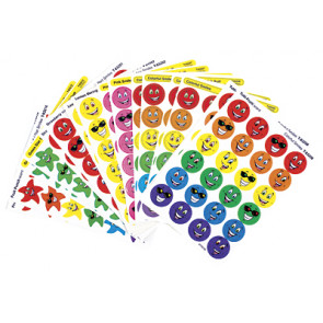 Smelly Stickers | Bumper pack of star and smiley smelly stickers