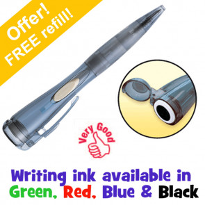 Stamp Pen | Smiley Star Clix Pen. Choice Writing Ink